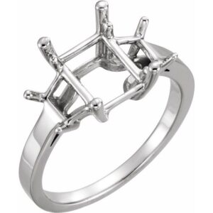 Three-Stone Engagement Ring or Band with style 121579